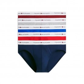 Tommy hilfiger UM0UM03963 slips 5 units - Multicolor (Mid Red / Crb Nv / Light Grey Heather / Burgundy / No Bl) мъжко,бельо,tommy,hilfiger,um0um03963,slips,5,units,multicolor,(mid,red,crb,nv,light,grey,heather,burgundy,no,bl)