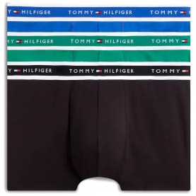 боксерки,мъжко,бельо,tommy,hilfiger,um0um03981,trunk,boxers,3,units,multicolor,(alaskan,green,black,noble,blue)