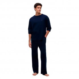 пижама,мъжки,пижами,tommy,hilfiger,um0um03994,long,sleeve,pyjama,blue,(carbon,navy)