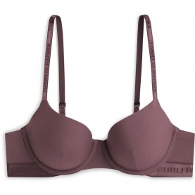 дамско,бельо,дамски,бикини,и,танкини,tommy,hilfiger,uw0uw06529,bra,purple,(chocolate,clove)