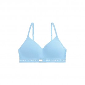 Бюстие Tommy hilfiger UW0UW06697 Bralette bra - Blue (Light Powdery Blue) бюстие,дамско,бельо,дамски,бикини,и,танкини,tommy,hilfiger,uw0uw06697,bralette,bra,blue,(light,powdery,blue)