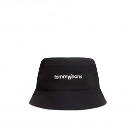 Дънки Tommy jeans AM0AM14706 bucket hat - Black (Black) дънки,всички,шапки,tommy,jeans,am0am14706,bucket,hat,black,(black)