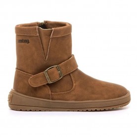 Mtng Respect-Alaska booties - Brown (Leather / Leather) дамски,боти,мъжки,боти,mtng,respect,alaska,booties,brown,(leather,leather)