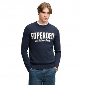 блуза,мъжки,пуловери,дамски,пуловери,superdry,applique,graphic,jumper,sweater,blue,(eclipse,navy)