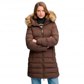 Яке Superdry Faux Fur Fuji Mid Length jacket - Brown (Bracken Brown) яке,мъжки,якета,дамски,якета,и,палта,superdry,faux,fur,fuji,mid,length,jacket,brown,(bracken,brown)