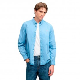 риза,с,дълъг,ръкав,дамски,ризи,мъжки,ризи,superdry,garment,dyed,long,sleeve,shirt,blue,(tumbled,blue)