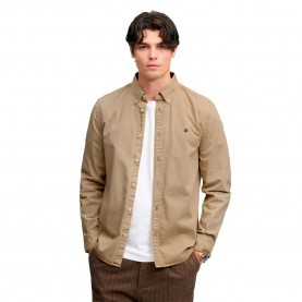 риза,с,дълъг,ръкав,дамски,ризи,мъжки,ризи,superdry,garment,dyed,long,sleeve,shirt,beige,(tumbled,tan)