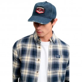 Шапка Superdry Graphic Trucker cap - Blue (Washed Maine Navy) шапка,всички,шапки,superdry,graphic,trucker,cap,blue,(washed,maine,navy)