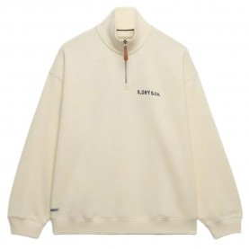 Блуза Superdry Heritage Nautical half zip sweatshirt - Beige (Cream) блуза,дамски,блузи,superdry,heritage,nautical,half,zip,sweatshirt,beige,(cream)