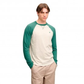 Блуза Superdry Vintage Athletic Baseball sweater - White (Pumice Marl / Hunter Green) блуза,мъжки,пуловери,дамски,пуловери,superdry,vintage,athletic,baseball,sweater,white,(pumice,marl,hunter,green)