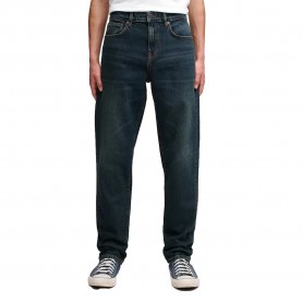 Дънки Superdry Vintage Tapered jeans - Blue (Homestead Dark Indigo) дънки,мъжки,панталони,дамски,панталони,superdry,vintage,tapered,jeans,blue,(homestead,dark,indigo)
