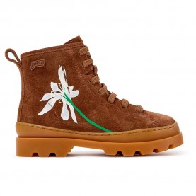 Camper Brutus Twins booties - Brown (Medium Brown) дамски,боти,мъжки,боти,camper,brutus,twins,booties,brown,(medium,brown)