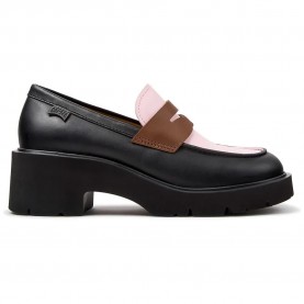 Camper Milah Twins loafers - Black (Black Pink) мъжки,обувки,дамски,обувки,camper,milah,twins,loafers,black,(black,pink)