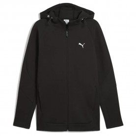 блуза,мъжки,пуловери,дамски,пуловери,puma,evostripe,full,zip,sweatshirt,refurbished,black,(black)
