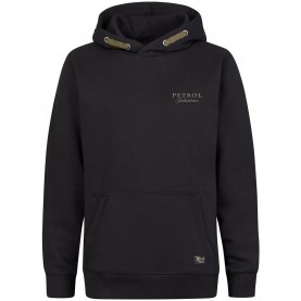 Суичър Petrol industries B-3060-SWH113 hoodie - Black (Deep Black) суичър,детски,блузи,petrol,industries,b,3060,swh113,hoodie,black,(deep,black)