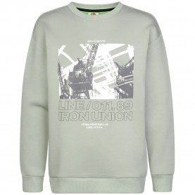 Блуза Petrol industries B-3060-SWR358 sweatshirt - Grey (Ice Grey) блуза,детски,блузи,petrol,industries,b,3060,swr358,sweatshirt,grey,(ice,grey)