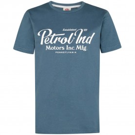 Тениска Petrol industries B-3060-TSR863 short sleeve T-shirt - Blue (Storm Blue) тениска,мъжки,тениски,дамски,тениски,petrol,industries,b,3060,tsr863,short,sleeve,t,shirt,blue,(storm,blue)