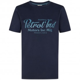 Тениска Petrol industries B-3060-TSR863 short sleeve T-shirt - Blue (Royal Navy) тениска,мъжки,тениски,дамски,тениски,petrol,industries,b,3060,tsr863,short,sleeve,t,shirt,blue,(royal,navy)