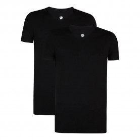 Тениска Petrol industries Blake short sleeve v neck T-shirt 2 units - Black (Black) тениска,мъжки,тениски,дамски,тениски,petrol,industries,blake,short,sleeve,v,neck,t,shirt,2,units,black,(black)