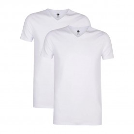 Тениска Petrol industries Blake short sleeve v neck T-shirt 2 units - White (Bright White) тениска,мъжки,тениски,дамски,тениски,petrol,industries,blake,short,sleeve,v,neck,t,shirt,2,units,white,(bright,white)