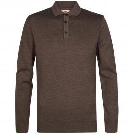 Блуза Petrol industries M-3060-KWC204 sweater - Brown (Cedar Brown) блуза,мъжки,пуловери,дамски,пуловери,petrol,industries,m,3060,kwc204,sweater,brown,(cedar,brown)