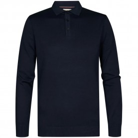 Блуза Petrol industries M-3060-KWC204 sweater - Blue (Navy Blue) блуза,мъжки,пуловери,дамски,пуловери,petrol,industries,m,3060,kwc204,sweater,blue,(navy,blue)
