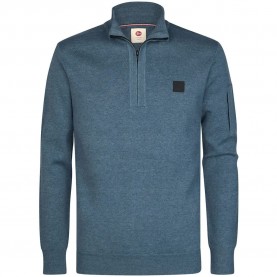 Блуза Petrol industries M-3060-KWC248 sweater - Blue (Storm Blue) блуза,мъжки,пуловери,дамски,пуловери,petrol,industries,m,3060,kwc248,sweater,blue,(storm,blue)