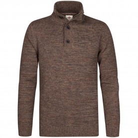 Блуза Petrol industries M-3060-KWC270 sweater - Brown (Saddle Brown) блуза,мъжки,пуловери,дамски,пуловери,petrol,industries,m,3060,kwc270,sweater,brown,(saddle,brown)