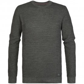 Блуза Petrol industries M-3060-KWR225 sweater - Green (Steel Green) блуза,мъжки,пуловери,дамски,пуловери,petrol,industries,m,3060,kwr225,sweater,green,(steel,green)