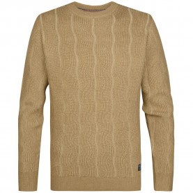 Блуза Petrol industries M-3060-KWR238 sweater - Brown (Oak) блуза,мъжки,пуловери,дамски,пуловери,petrol,industries,m,3060,kwr238,sweater,brown,(oak)