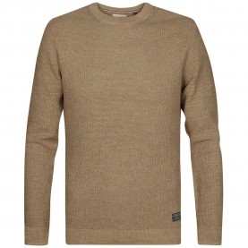 Блуза Petrol industries M-3060-KWR225 sweater - Brown (Oak) блуза,мъжки,пуловери,дамски,пуловери,petrol,industries,m,3060,kwr225,sweater,brown,(oak)