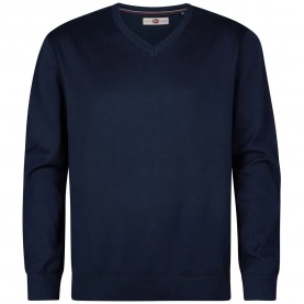 Блуза Petrol industries M-3060-KWV2000 v neck sweater - Blue (Navy Blue) блуза,мъжки,пуловери,дамски,пуловери,petrol,industries,m,3060,kwv2000,v,neck,sweater,blue,(navy,blue)