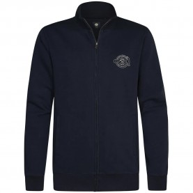 Блуза Petrol industries M-3060-SWC172 full zip sweatshirt - Black (Royal Navy) блуза,мъжки,пуловери,petrol,industries,m,3060,swc172,full,zip,sweatshirt,black,(royal,navy)