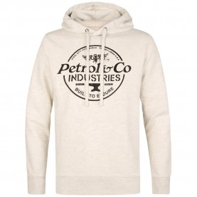 Суичър Petrol industries M-3060-SWH302 hoodie - White (Antique White Melee) суичър,мъжки,пуловери,petrol,industries,m,3060,swh302,hoodie,white,(antique,white,melee)
