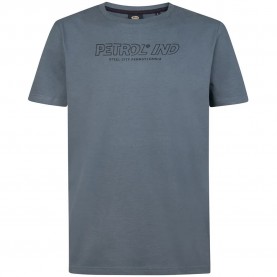 Тениска Petrol industries M-3060-TSR210 short sleeve T-shirt - Blue (Storm Blue) тениска,мъжки,тениски,дамски,тениски,petrol,industries,m,3060,tsr210,short,sleeve,t,shirt,blue,(storm,blue)