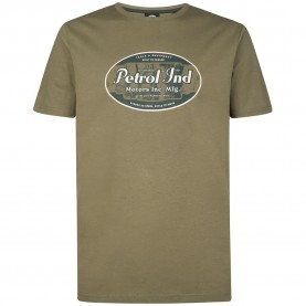 Тениска Petrol industries M-3060-TSR230 short sleeve T-shirt - Green (Mossy Stone) тениска,мъжки,тениски,дамски,тениски,petrol,industries,m,3060,tsr230,short,sleeve,t,shirt,green,(mossy,stone)