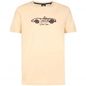 Тениска Petrol industries M-3060-TSR235 short sleeve T-shirt - Beige (Stone White) тениска,мъжки,тениски,дамски,тениски,petrol,industries,m,3060,tsr235,short,sleeve,t,shirt,beige,(stone,white)
