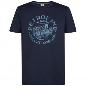 Тениска Petrol industries M-3060-TSR860 short sleeve T-shirt - Blue (Royal Navy) тениска,мъжки,тениски,дамски,тениски,petrol,industries,m,3060,tsr860,short,sleeve,t,shirt,blue,(royal,navy)