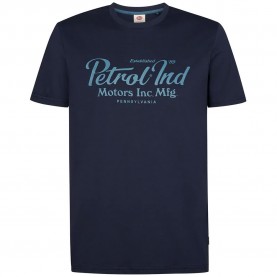 Тениска Petrol industries M-3060-TSR863 short sleeve T-shirt - Blue (Royal Navy) тениска,мъжки,тениски,дамски,тениски,petrol,industries,m,3060,tsr863,short,sleeve,t,shirt,blue,(royal,navy)