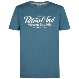 Тениска Petrol industries M-3060-TSR863 short sleeve T-shirt - Blue (Storm Blue) тениска,мъжки,тениски,дамски,тениски,petrol,industries,m,3060,tsr863,short,sleeve,t,shirt,blue,(storm,blue)