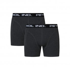 Боксерки Petrol industries M-NOOS-BXR200 boxers 2 units - Black (Anthracite Melee) боксерки,мъжко,бельо,petrol,industries,m,noos,bxr200,boxers,2,units,black,(anthracite,melee)