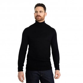 Блуза Petrol industries M-NOOS-KWC001 high neck sweater - Black (Black) блуза,мъжки,пуловери,дамски,пуловери,petrol,industries,m,noos,kwc001,high,neck,sweater,black,(black)