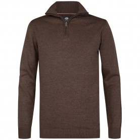 блуза,мъжки,пуловери,дамски,пуловери,petrol,industries,m,ros,kwc202,sweater,brown,(cedar,brown)