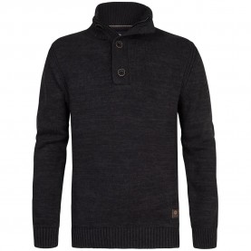 Блуза Petrol industries M-ROS-KWC206 sweater - Black (Deep Black) блуза,мъжки,пуловери,дамски,пуловери,petrol,industries,m,ros,kwc206,sweater,black,(deep,black)