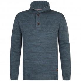 блуза,мъжки,пуловери,дамски,пуловери,petrol,industries,m,ros,kwc206,sweater,blue,(storm,blue)