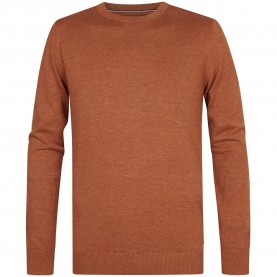 Блуза Petrol industries M-ROS-KWR201 sweater - Orange (Copper Orange) блуза,мъжки,пуловери,дамски,пуловери,petrol,industries,m,ros,kwr201,sweater,orange,(copper,orange)