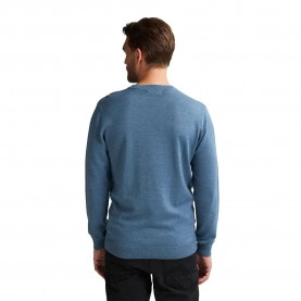 Блуза Petrol industries M-ROS-KWV200 v neck sweater - Blue (Light Shadow) блуза,мъжки,пуловери,дамски,пуловери,petrol,industries,m,ros,kwv200,v,neck,sweater,blue,(light,shadow)