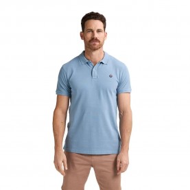 Petrol industries M-ROS-POL002 short sleeve polo - Blue (Pale Blue) дамски,блузи,с,яка,мъжки,блузи,с,яка,petrol,industries,m,ros,pol002,short,sleeve,polo,blue,(pale,blue)