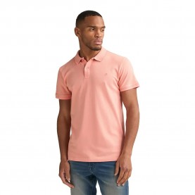 Petrol industries M-ROS-POL003 short sleeve polo - Orange (Light Coral) дамски,блузи,с,яка,мъжки,блузи,с,яка,petrol,industries,m,ros,pol003,short,sleeve,polo,orange,(light,coral)