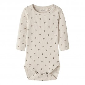 Lil atelier Gago Kim Long Sleeve Body - White (Turtledove / AOP Air Balloon) детски,облекла,за,момчета,детски,облекла,за,момичета,lil,atelier,gago,kim,long,sleeve,body,white,(turtledove,aop,air,balloon)